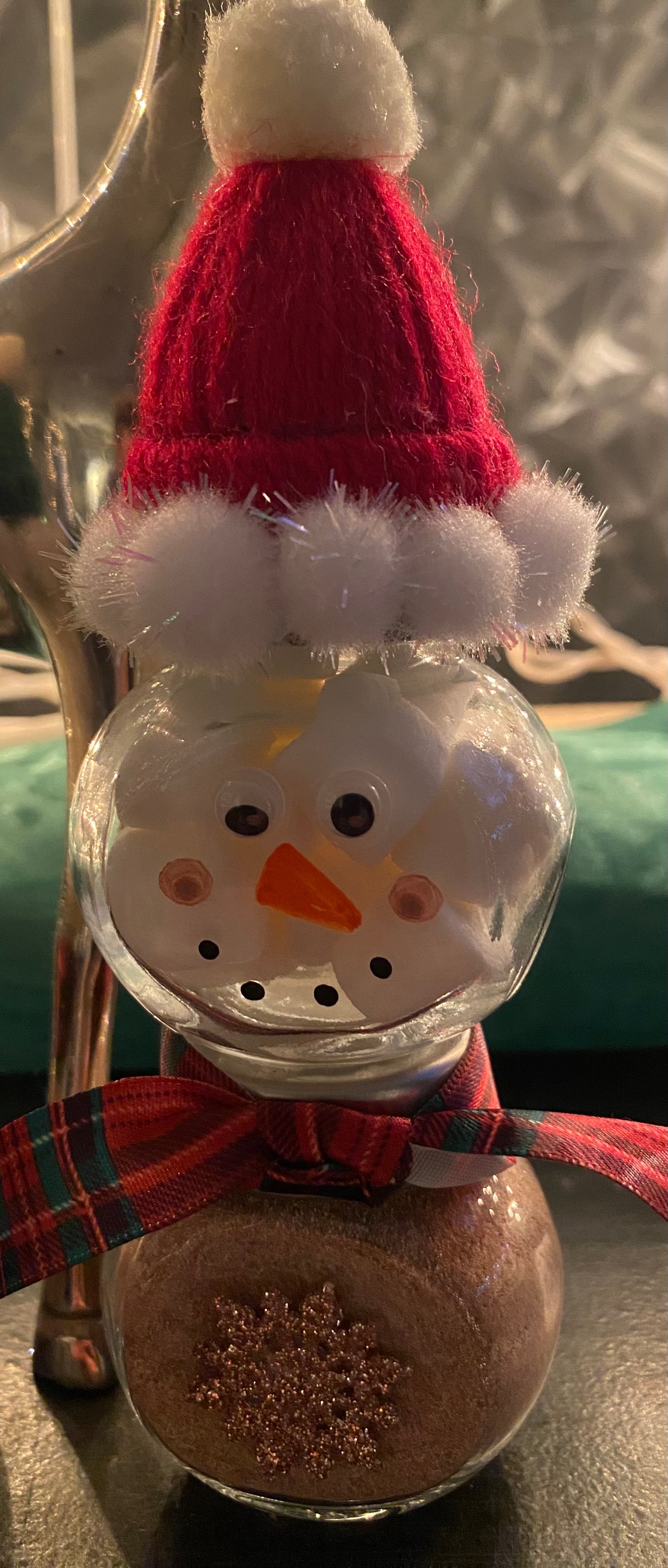 Hot chocolate snowman Jars
