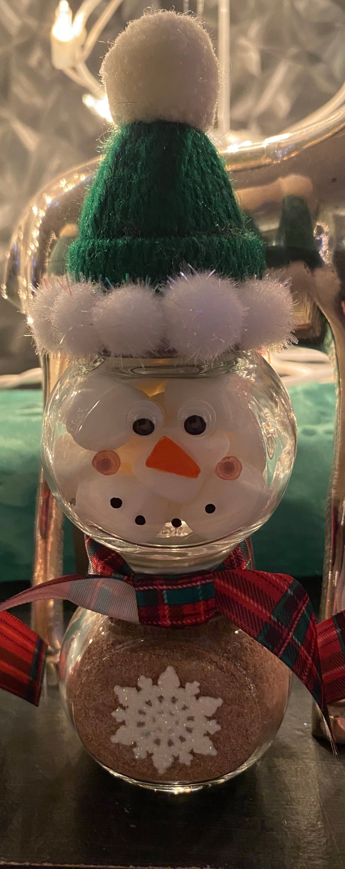 Hot chocolate snowman Jars