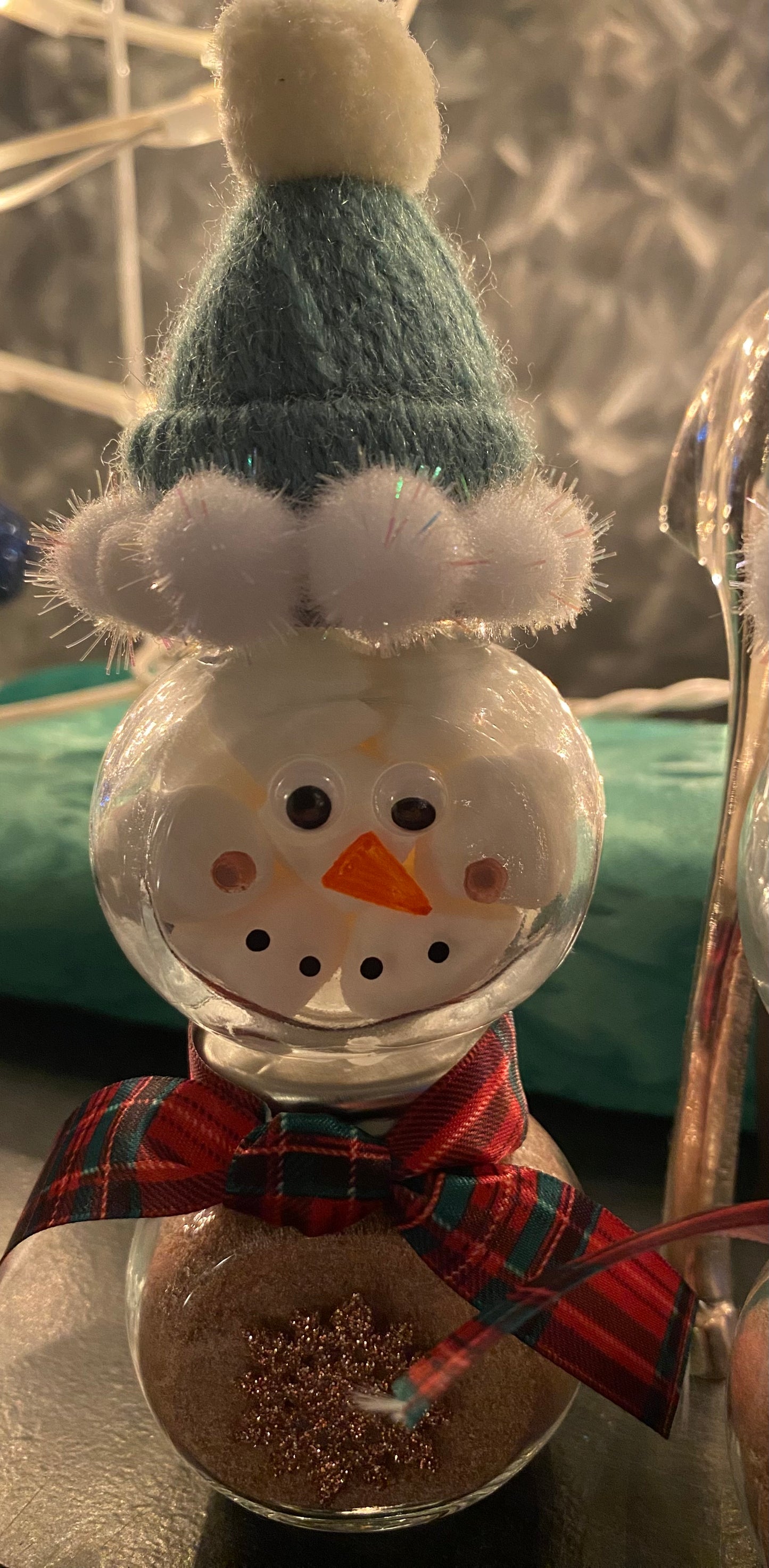 Hot chocolate snowman Jars