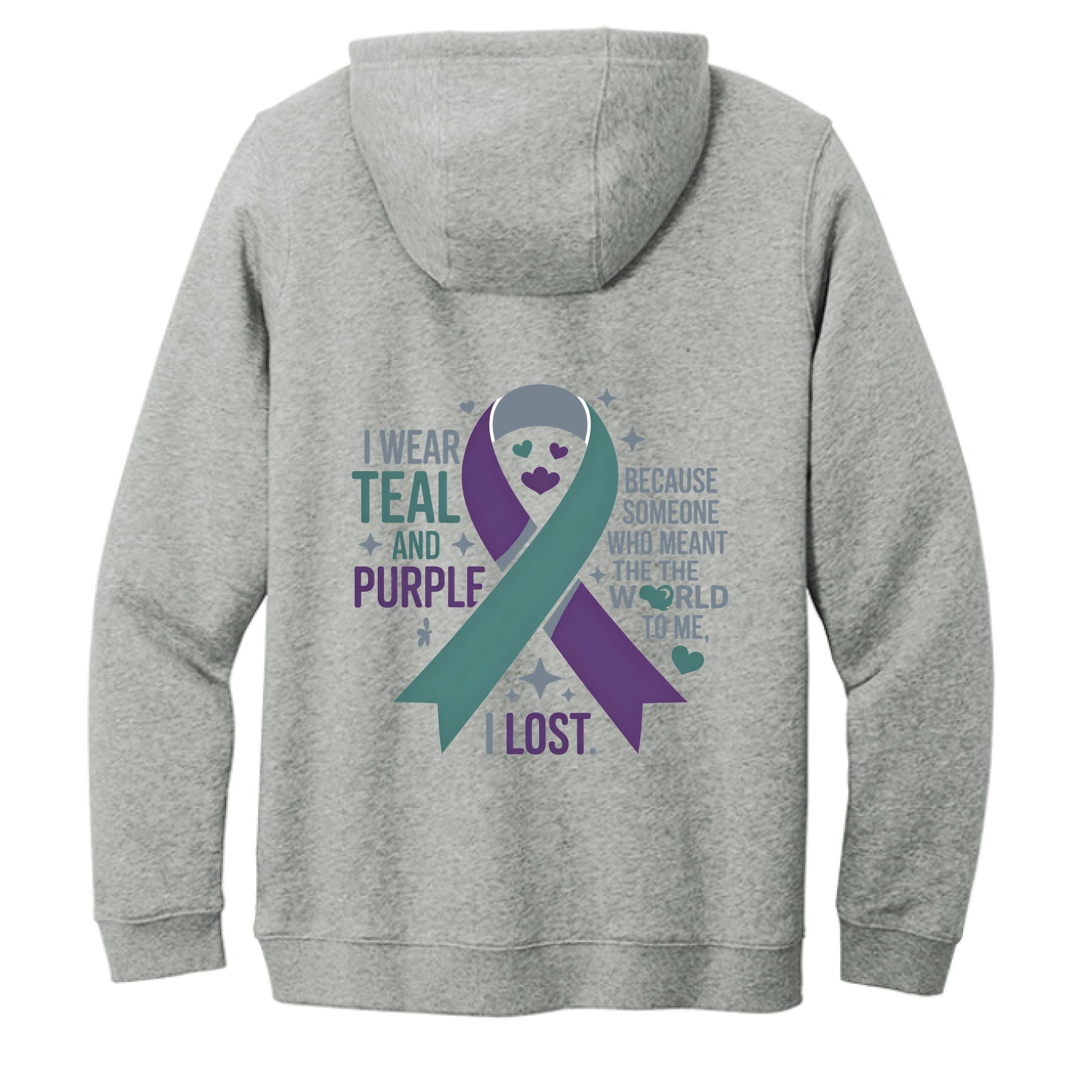 Dark Grey Hthr - BACK